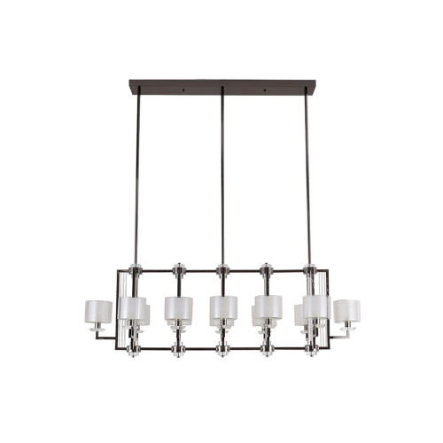 Подвесная люстра Newport 4400 4408+4/S black glossy М0068547