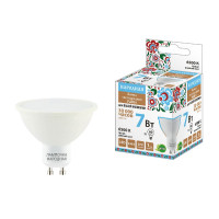 Лампа светодиодная TDM Electric Народная GU10 7W 6500K матовая SQ0340-1663