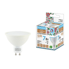 Лампа светодиодная TDM Electric Народная GU10 7W 6500K матовая SQ0340-1663
