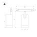 Трековый магнитный светильник Arlight MAG-ORIENT-SPOT-R45-12W Day4000-MIX (BK, 24 deg, 48V, TUYA Zigbee) (IP20 Металл) 061553