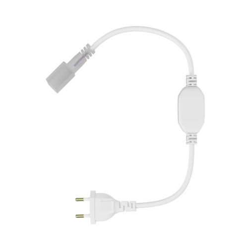 Коннектор питания с сетевой вилкой для гибкого неона Maytoni Led Strip 201236 Коннектор питания с сетевой вилкой для гибкого неона Maytoni Led Strip 201236