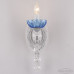 Бра Bohemia Ivele Crystal AL7801B10/1/175 B WMN P Aquamarine/M-1H