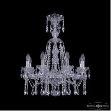 Подвесная люстра Bohemia Ivele Crystal 1413/8/200/XL-66 Ni
