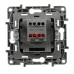 Переключатель одноклавишный промежуточный Legrand Etika 10A 250V алюминий 672409