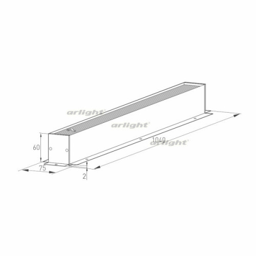 Шинопровод Arlight MAG-TRACK-4560-F 026898(1)