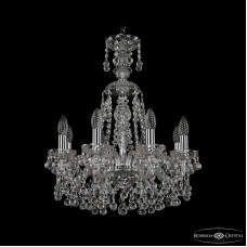 Подвесная люстра Bohemia Ivele Crystal 1409/8/160/XL-60 Ni