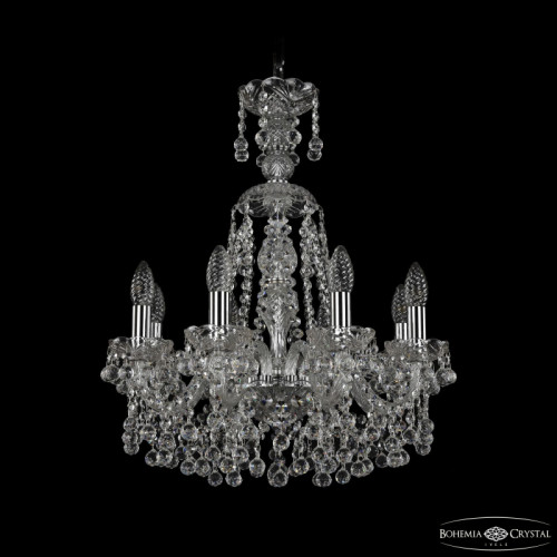 Подвесная люстра Bohemia Ivele Crystal 1409/8/160/XL-60 Ni
