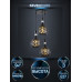 Подвесной светильник Seven Fires Avan SF4041/3P-BK-AM