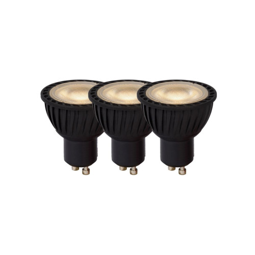 Светодиодная диммируемая лампа (3 шт.) Lucide GU10 5W 3000K 49006/15/30