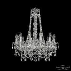 Подвесная люстра Bohemia Ivele Crystal 1411/12/195/h-70 Ni