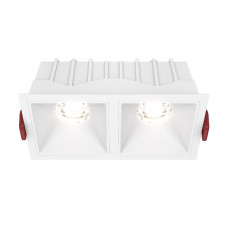 Встраиваемый светильник Maytoni Technical Alfa LED DL043-02-10W4K-SQ-W