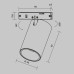 Трековый магнитный светильник Maytoni Focus Led TR187-1-9W2.7K-M-BW
