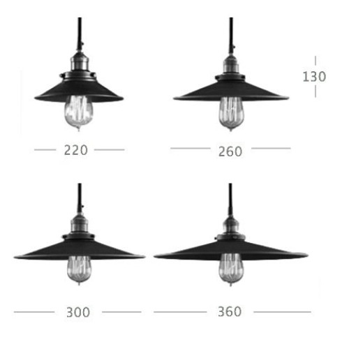 Подвесной светильник ImperiumLoft Loft Cone 74716-22
