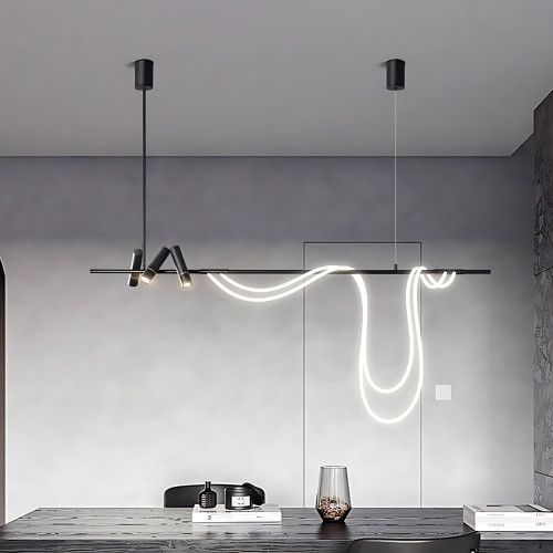 Подвесной светильник Delight Collection 7242P/L1200 black/white Подвесной светильник Delight Collection 7242P/L1200 black/white