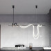 Подвесной светильник Delight Collection 7242P/L1200 black/white Подвесной светильник Delight Collection 7242P/L1200 black/white