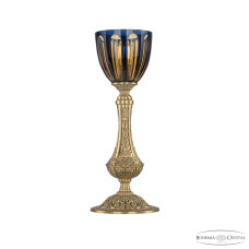 Настольная лампа Bohemia Ivele Crystal Florence 71100L/15 FP P1 Amber-Blue/H-1H