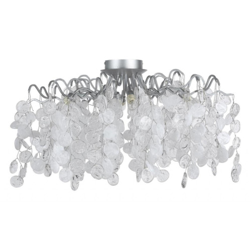 Потолочная люстра Crystal Lux Tenerife PL8 Silver