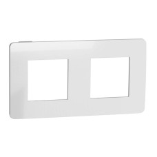 Рамка 2-постовая Schneider Electric Unica New NU280456
