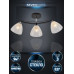 Люстра на штанге Seven Fires Dzhoun SF3382/3C-BK-CR-WT
