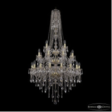 Подвесная люстра Bohemia Ivele Crystal 1415/16+8+4/300/h-155/3d G