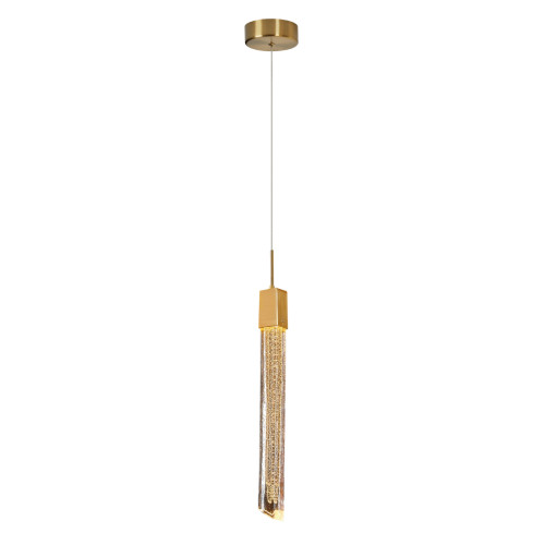 Подвесной светильник Delight Collection OD2510-1 gold/smoky