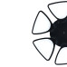 Потолочная люстра Natali Kovaltseva Kirke INNOVATION STYLE 83045 BLACK