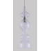 Подвесной светильник Crystal Lux Iris SP1 A Transparent