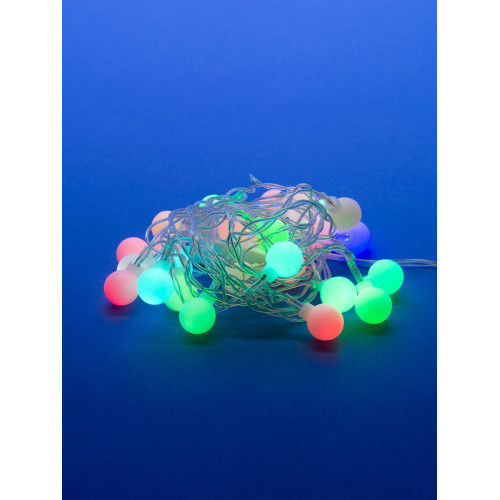 Светодиодная гирлянда (09580) Uniel Радуга 220V разноцветный ULD-S0280-025/DTA RGB IP20 RAINBOW