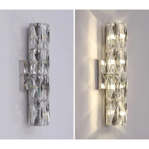 Настенный светильник Delight Collection Wall lamp A06W/4 silver/clear