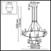 Подвесная люстра Odeon Light Hightech Defance 7143/110L