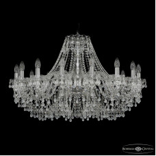 Подвесная люстра Bohemia Ivele Crystal 1410/16/360 Ni V0300