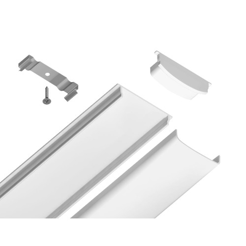 Алюминиевый накладной профиль Ambrella Light Alum Profile GP1600WH