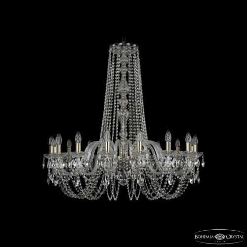 Подвесная люстра Bohemia Ivele Crystal 1402/16/360/h-95 Pa