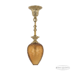 Подвесной светильник Bohemia Ivele Crystal 7003P/12 G Amber/H-1C