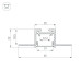 Профиль Arlight SL-LINIA20-FANTOM-2500 WHITE 043118