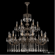 Подвесная люстра Bohemia Ivele Crystal AL79101/12+6/300/2D A SGB