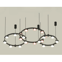 Комплект подвесного светильника Ambrella Light Techno Ring XR92092100 (A9209x3, C9242, C9238, C9232, N8126, N8118)