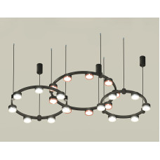 Комплект подвесного светильника Ambrella Light Techno Ring XR92092100 (A9209x3, C9242, C9238, C9232, N8126, N8118)