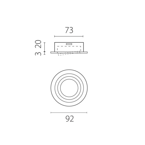 Встраиваемый светильник MR16 Lightstar Singo Base 011620