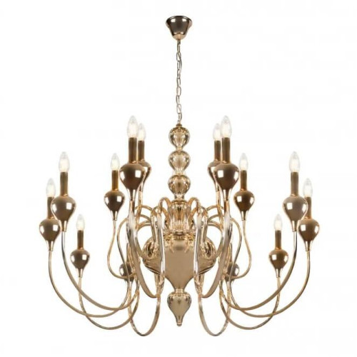 Подвесная люстра iLamp Lady 88003-10+5 GD