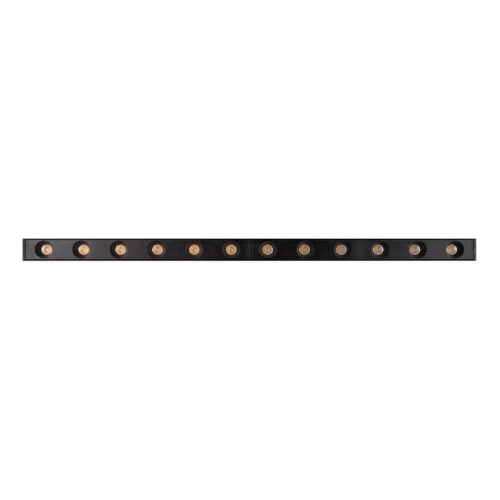 Трековый магнитный светильник Arlight MAG-DOTS-25-L400-12W Day4000 (BK, 30 deg, 24V, DALI) 046325