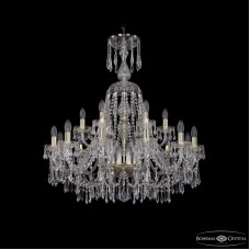 Подвесная люстра Bohemia Ivele Crystal 1403/12+6/300/XL-95 G
