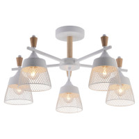 Люстра на штанге Seven Fires Olban SF3389/5C-WT-WD