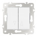 Выключатель жалюзи Arte Milano 203.38-2.white