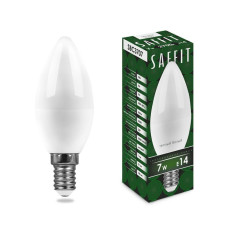 Лампа светодиодная Saffit SBC3707 Свеча E14 7W 2700K 55030