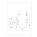 Бра Arte Lamp Collinetta A4094AP-1WH