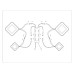 Потолочная люстра Ambrella Light Acrylica Original FA8878