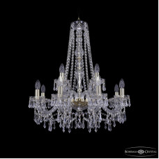 Подвесная люстра Bohemia Ivele Crystal 1403/8+4/240/h-76 G