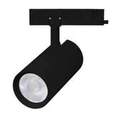 Трековый трехфазный светильник Arlight LGD-GERA-4TR-R90-40W Day4000 (BK, 15 deg, 230V, DALI) (IP20 Металл) 058853