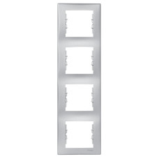 Рамка 4-постовая вертикальная Schneider Electric Sedna SDN5802060